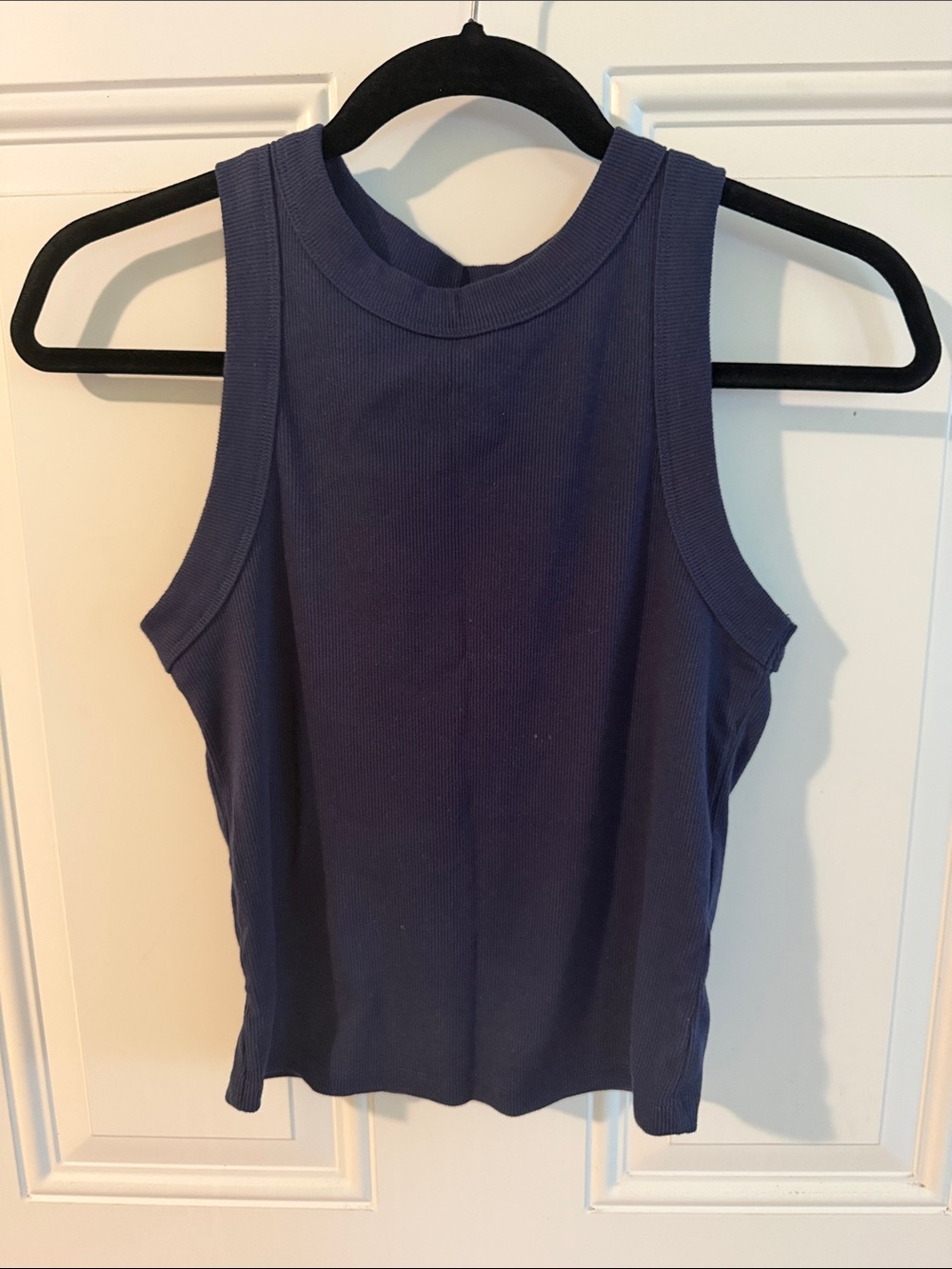 Old Navy Ribbed Tank Top - Navy Blue